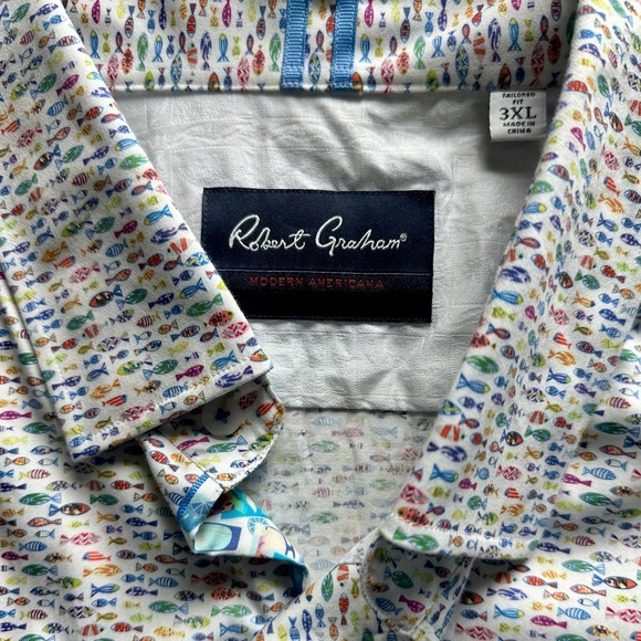 Men’s Robert Graham Long Sleeve Button Down Shirt - 3XL - Picture 1 of 6